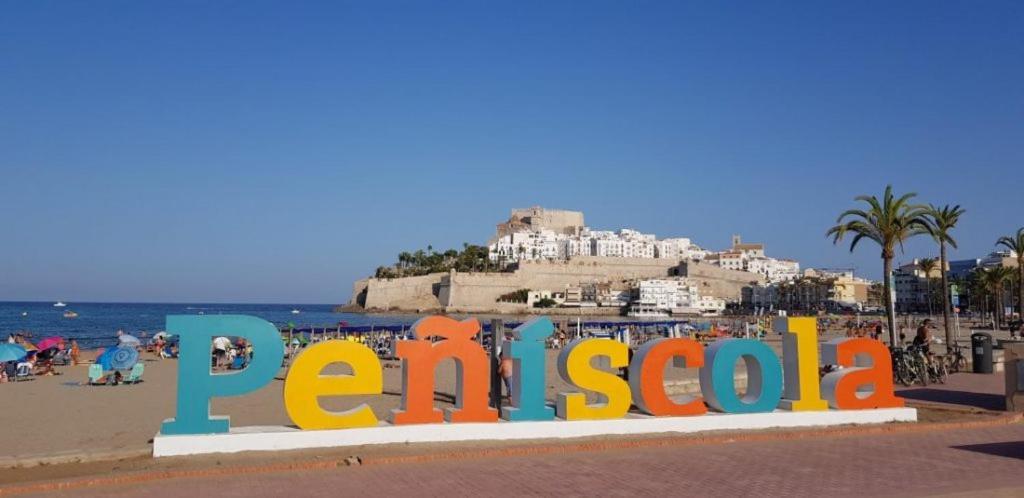 PeñíscolaAtico-Duplex En Urb. Penismar En 1ª Linea De Playa公寓 外观 照片