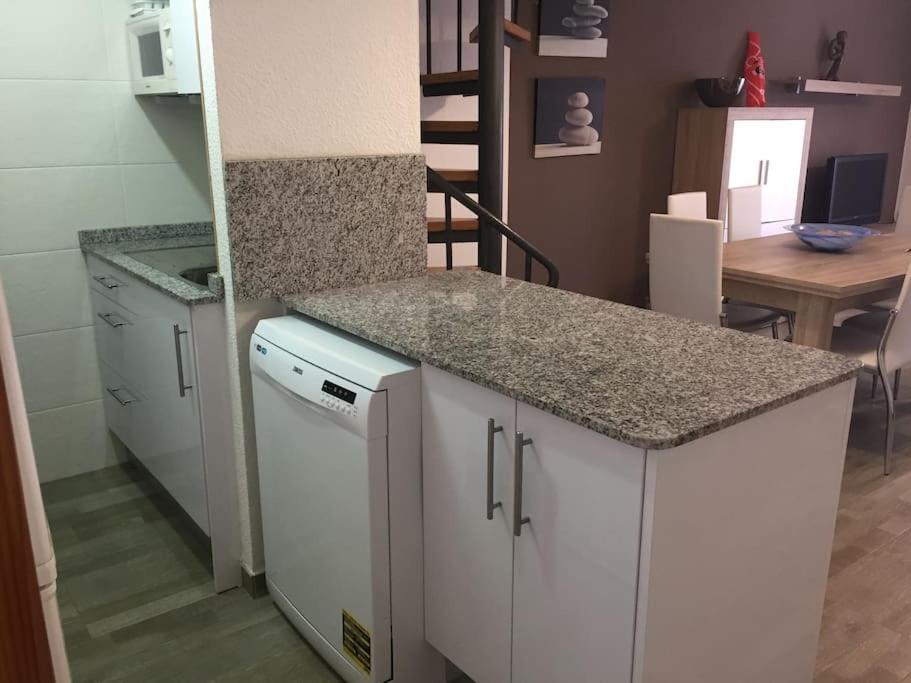PeñíscolaAtico-Duplex En Urb. Penismar En 1ª Linea De Playa公寓 外观 照片
